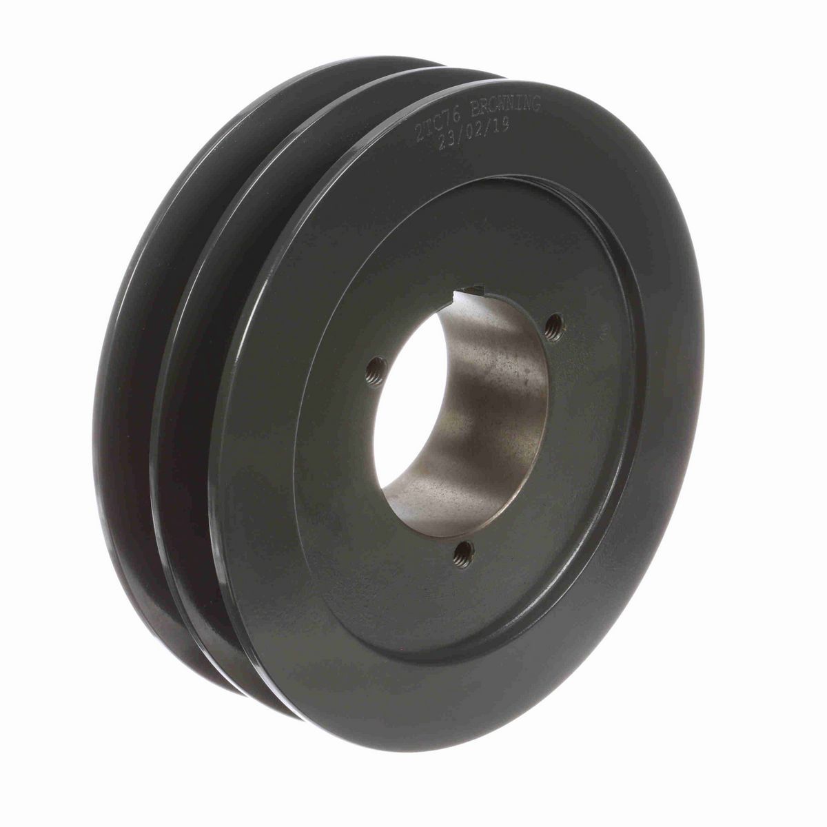 Browning 2 Groove Cast Iron Bushed Bore Multiple Sheave - 2TC76