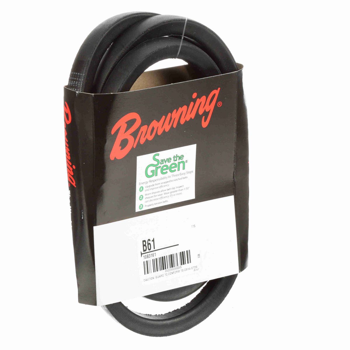 Browning Neoprene Wrapped Belt 95% Efficient - B61
