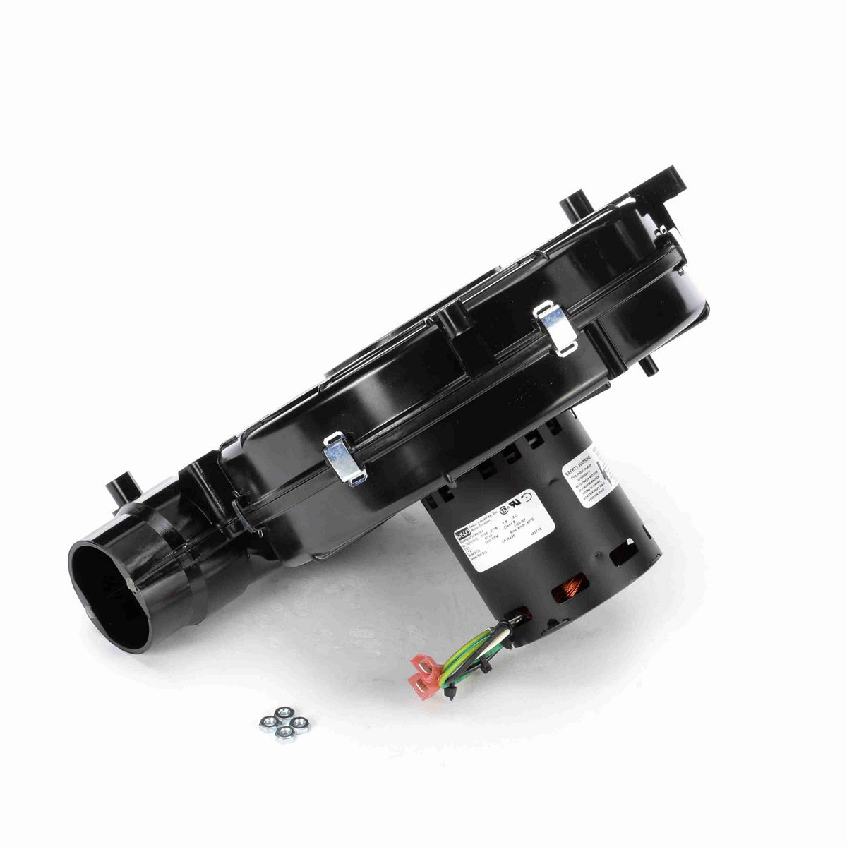 FASCO Round Outlet Shaded Pole OEM Replacement Draft Inducer Blower, 115 Volts, Flange: No - A170