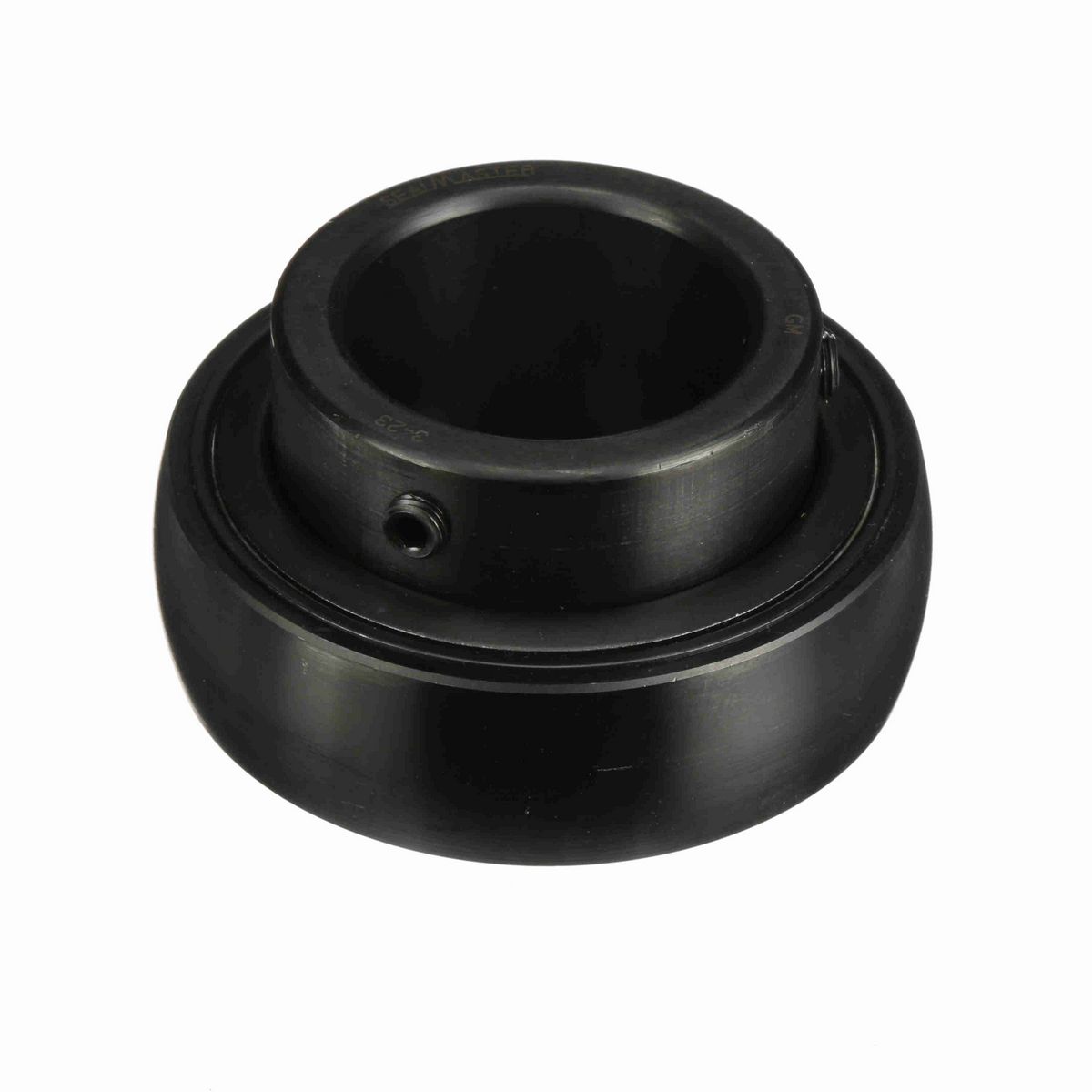 Sealmaster Mounted Insert Only Ball Bearing - 52100 Bearing Steel, Black Oxided - Setscrew Lock - 3-23