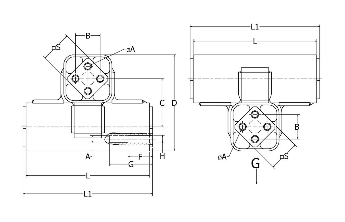 RunRight® Oscillating Mounts - Type RSC UJ Timken 68514457675