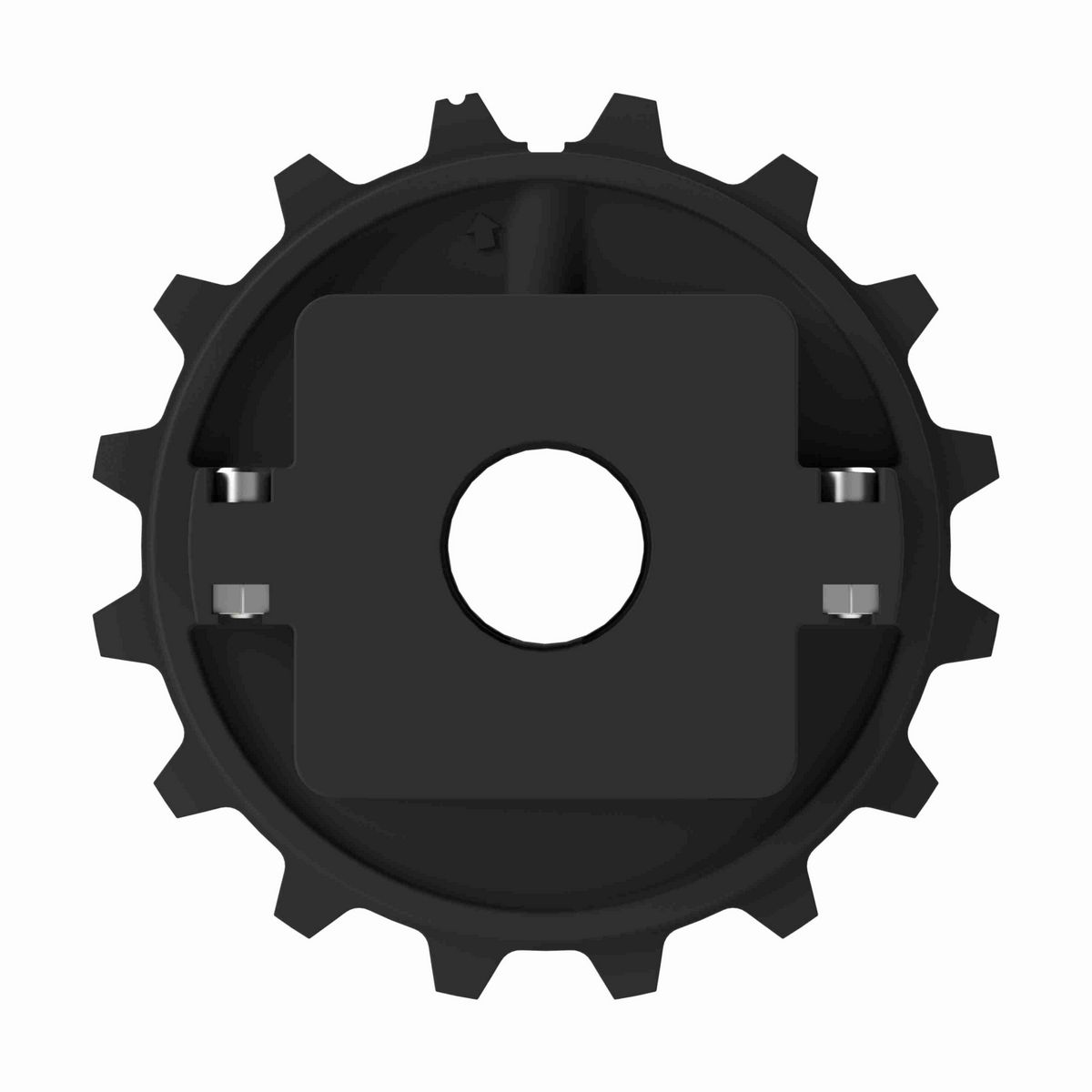Rexnord 7950 Series Split Molded Nylon Sprocket with 16 Teeth and 1-7/16in Round Idler Bore - 614-167-13