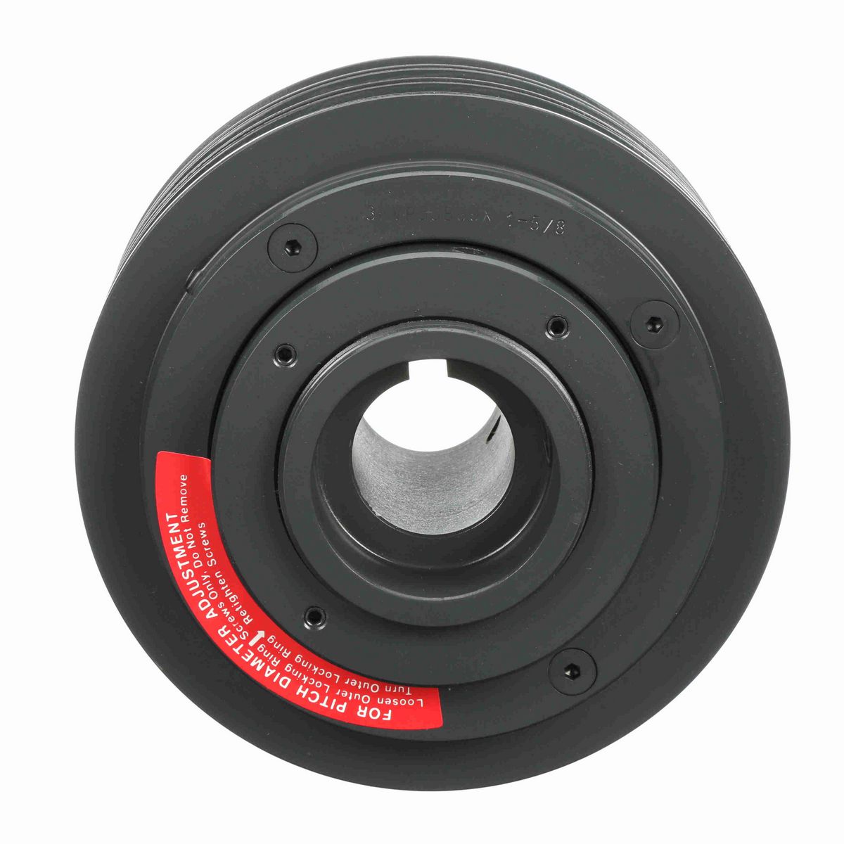 Browning 3 Groove Cast Iron Finished Bore Multiple Variable Pitch Sheave - 3MVP55B69X 1 5/8