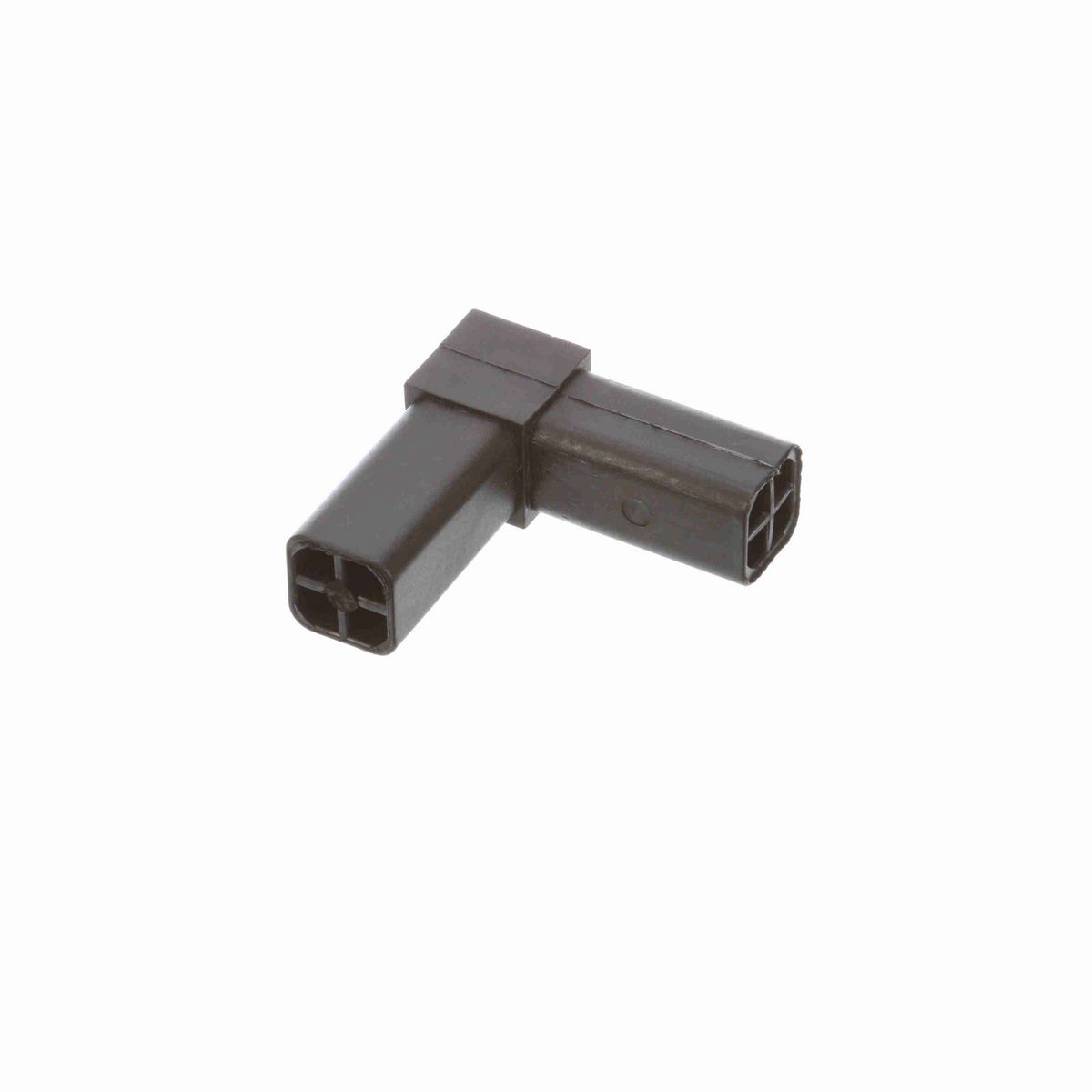 System Plast Type L Tube Joint for 25x25x1.5 mm square tube - CJ-L-25M-PAB