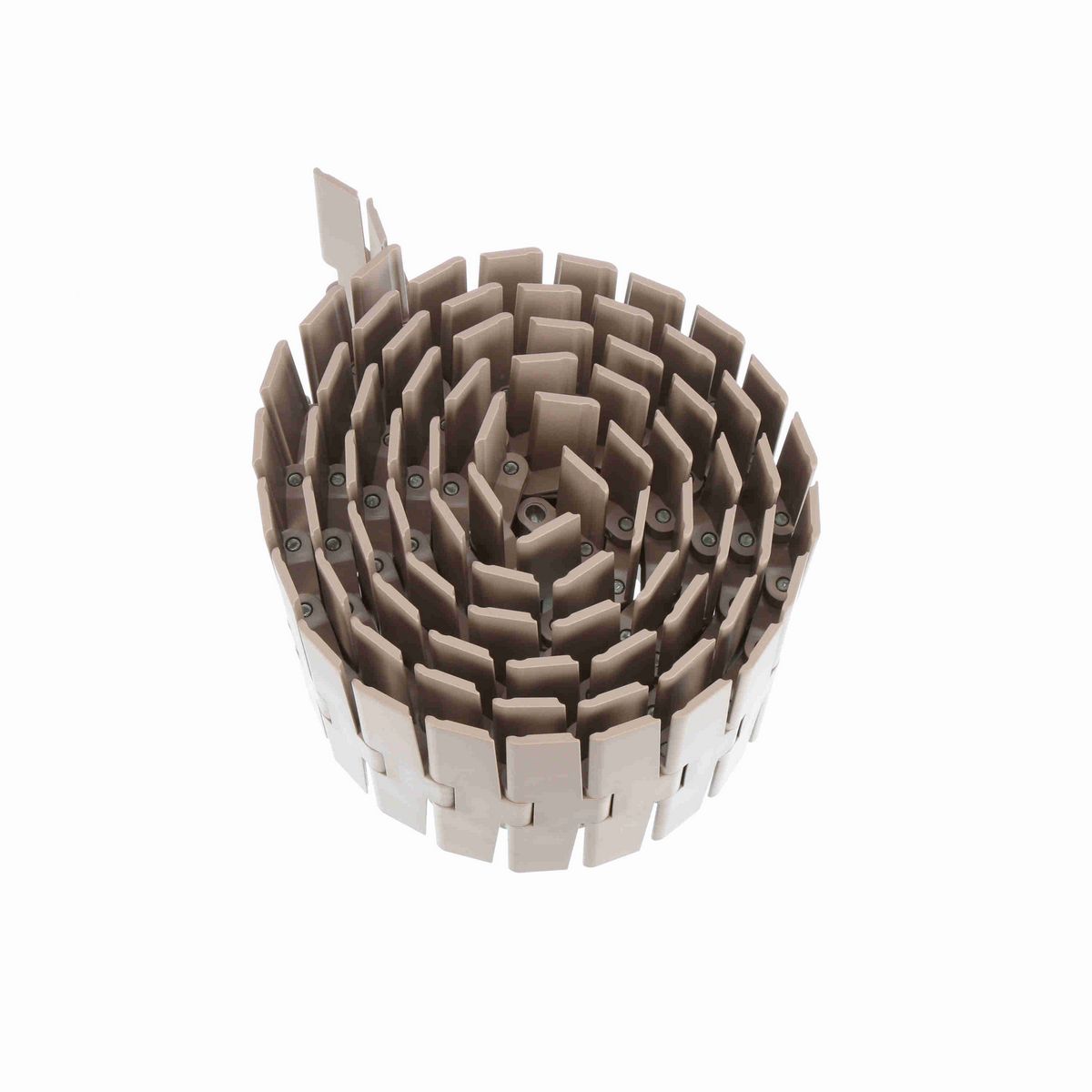 System Plast 882M Side-flexing Solid Top, Material: Tan Low Friction, Width: 7.5in, Pitch: 1.5in - LF882M-K750