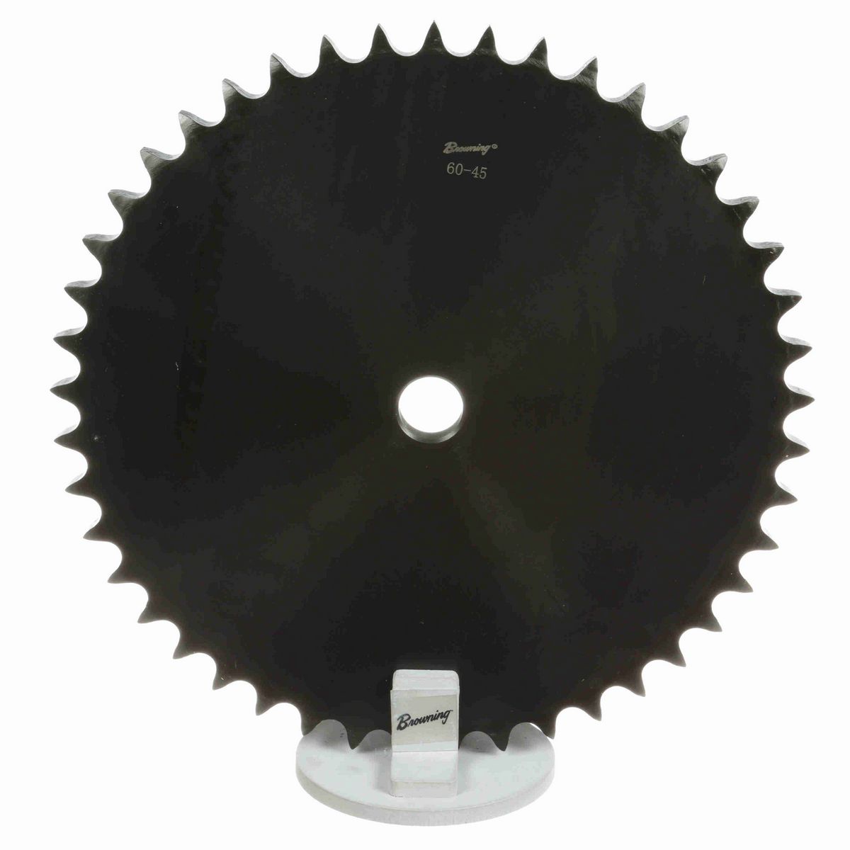 Browning Steel Minimum Plain Bore Roller Chain Sprocket - 60A45