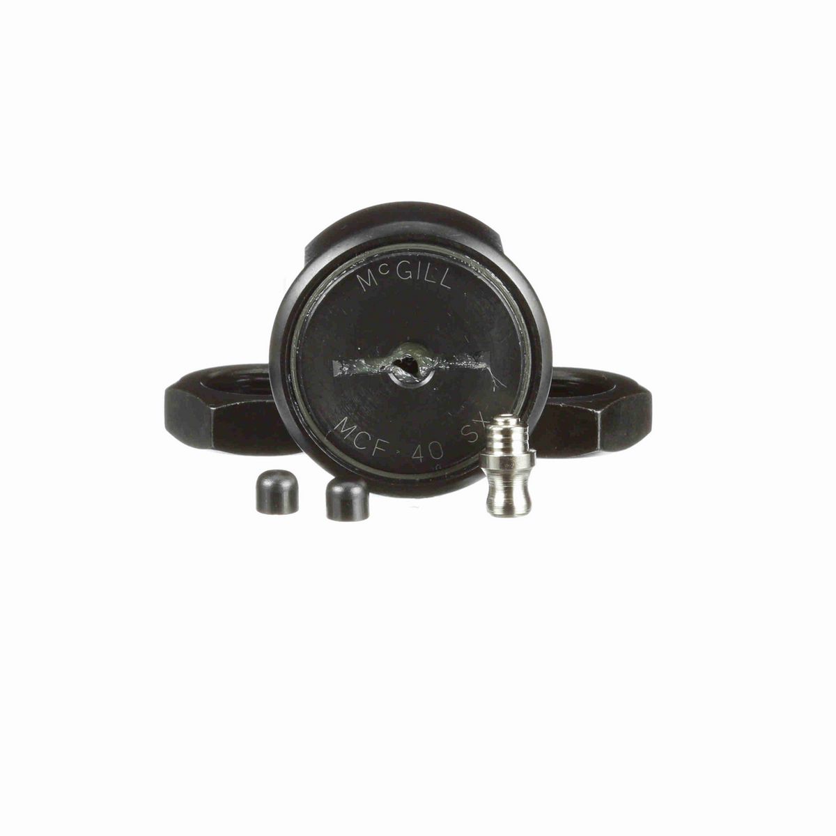 Опорный ролик с цапфой McGill CAMROL MCF 40 SX, цилиндрический, с уплотнением, со шлицем под отвёртку, метрический