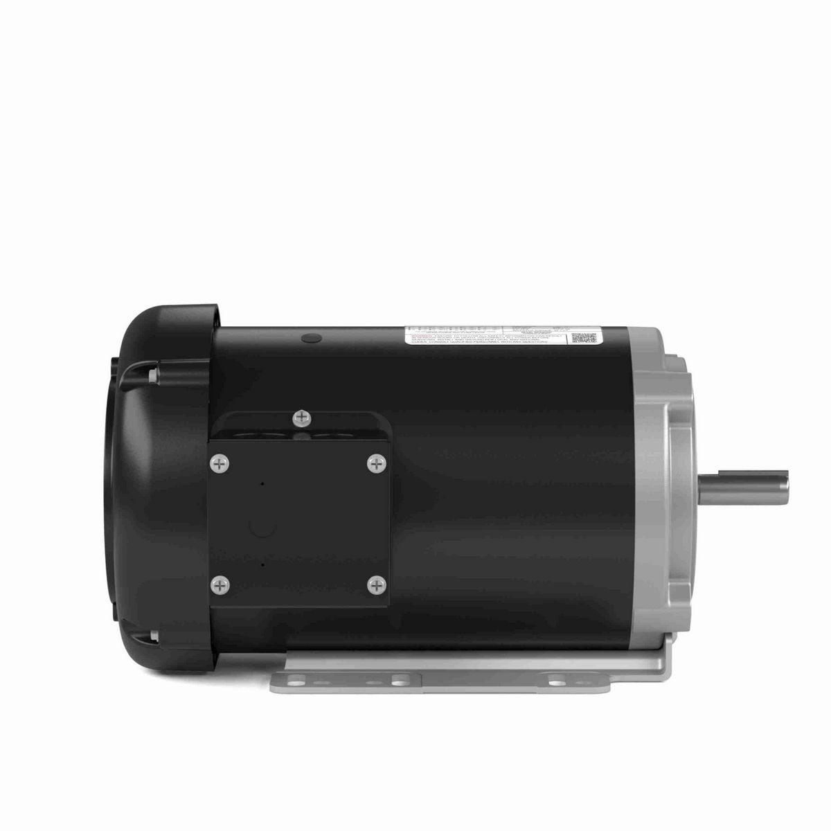 LEESON FLEX-IN-1™ General Purpose Motor, 1 & 1 HP, 3 Ph, 60 & 50 Hz, 208-230/460 & 190/380 V, 1800 & 1500 RPM, 56HC Frame, TEFC - FX01BK004