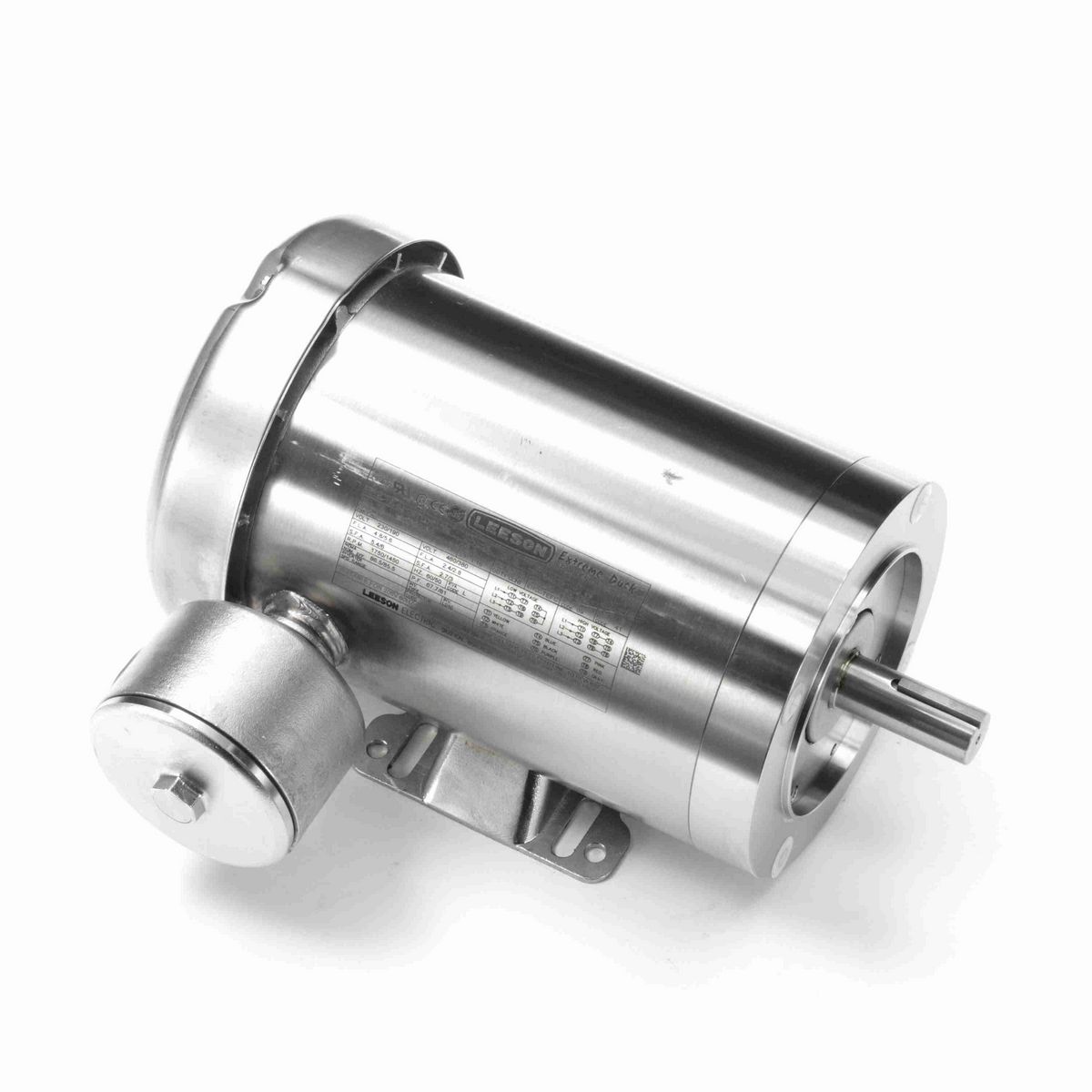 LEESON Extreme Duck® Ultra General Purpose Motor, 1.50 & 1.50 HP, 3 Ph, 60 & 50 Hz, 230/460 & 190/380 V, 1800 & 1500 RPM, 143TC Frame, TEFC - 121880.00