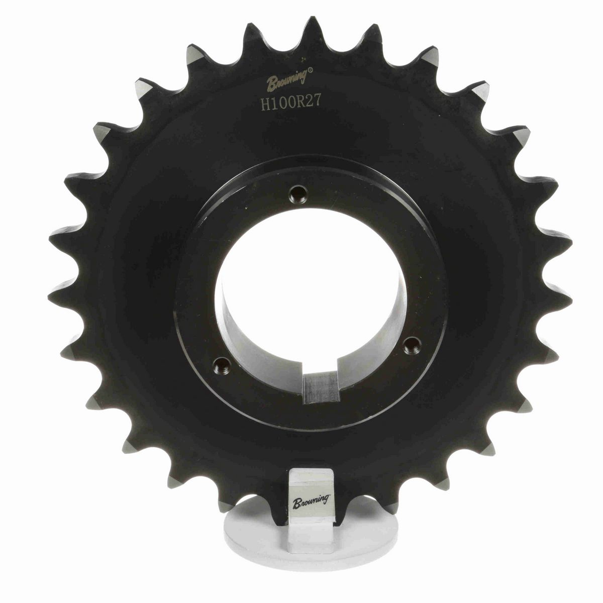Browning Steel Bushed Bore Roller Chain Sprocket - H100R27