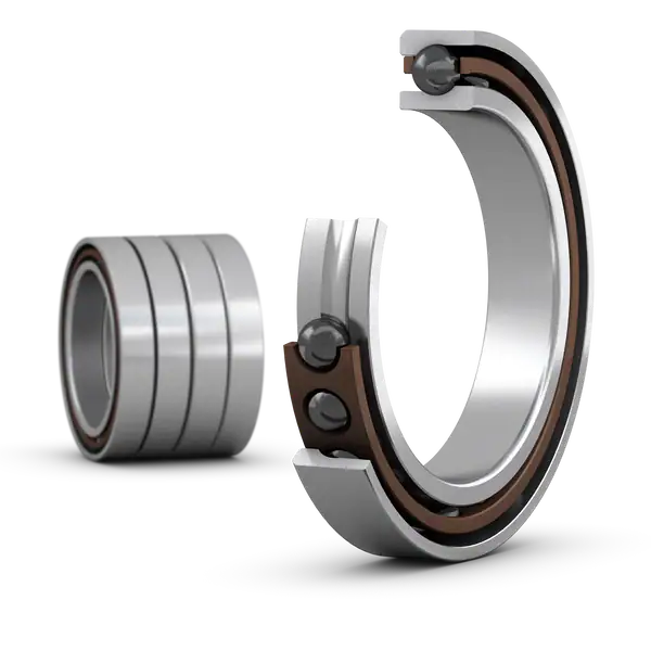 Согласованный комплект четырёх прецизионных радиально-упорных подшипников SKF 71905 CE/HCP4AQGA