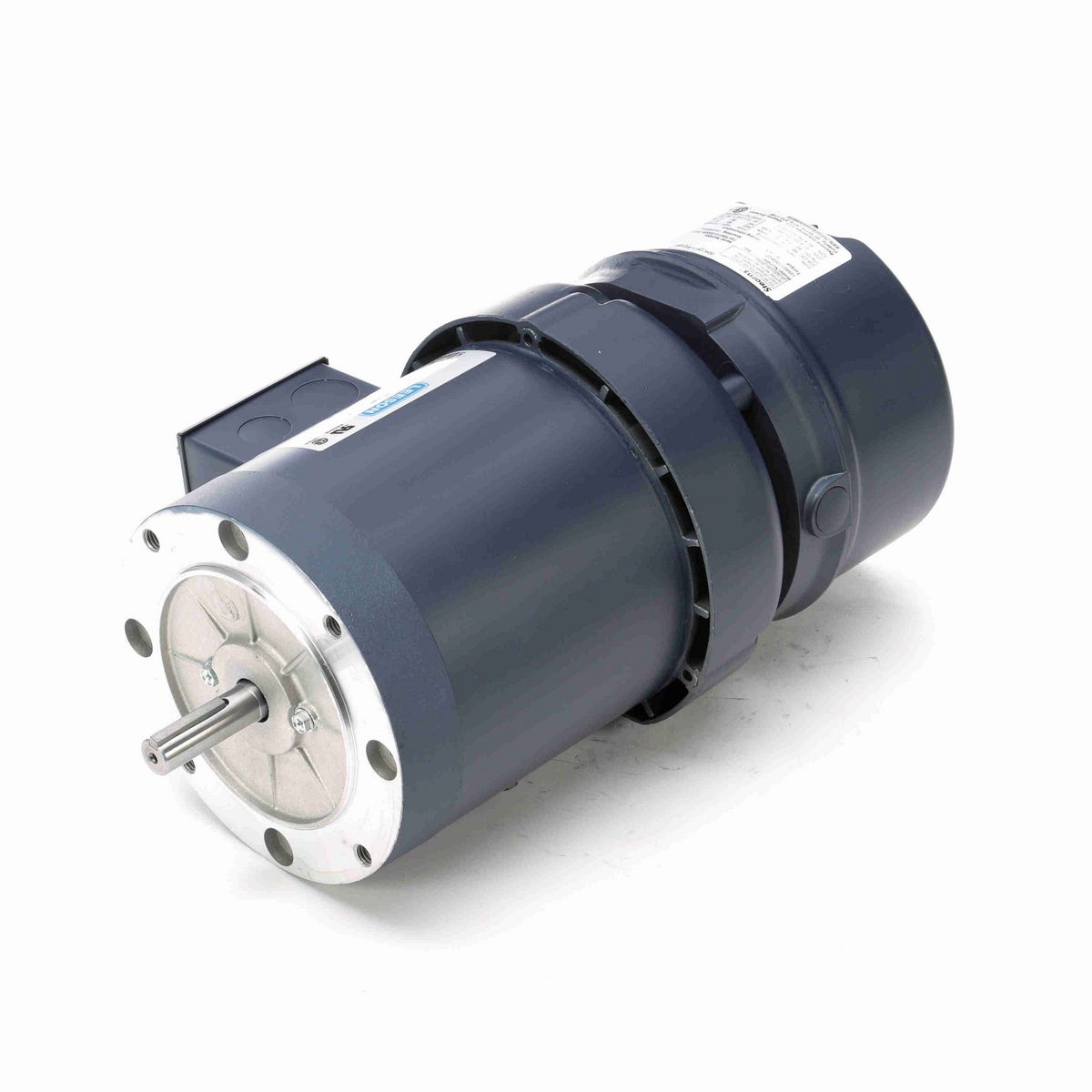 LEESON Brake Motor, 0.50 HP, 3 Ph, 60 Hz, 230/460 V, 1800 RPM, 56C Frame, TEFC - 114159.00