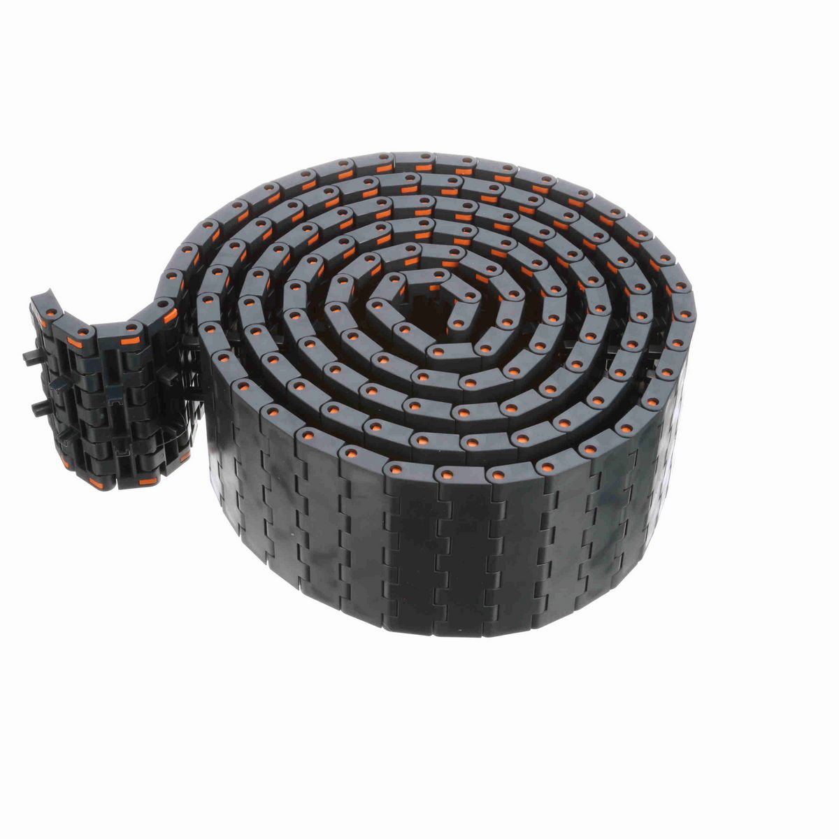 System Plast 2252FT Straight Running Solid Top, Material: NG evo (Gray Blue), Width: 4.5in, Pitch: 1in - NGE2252FT-PT-K450