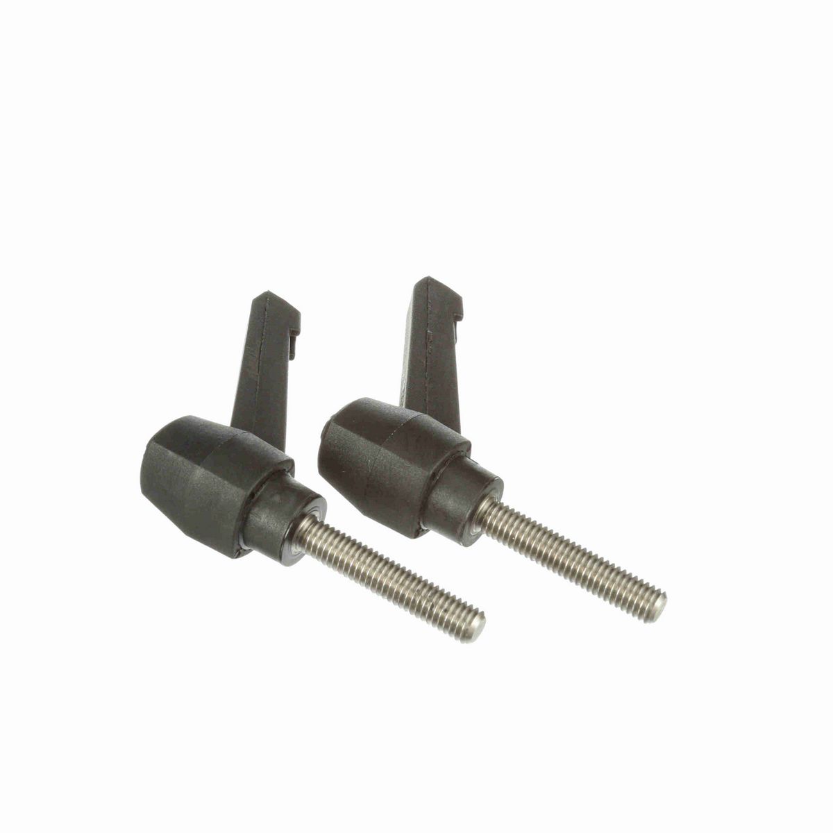 System Plast Ratchet Handle (Male); Thread: 3/8-16, Handle Length: 3.13-in Stud Length: 1.97-in, Color: Black - RH-30-BK-MS3816-50