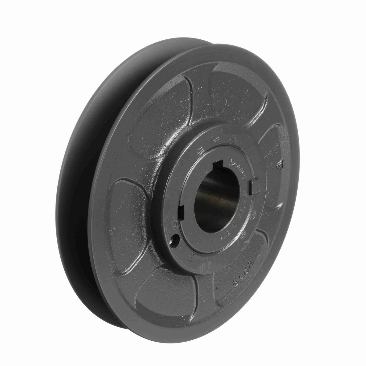 Browning 1 Groove Cast Iron Finish Bore FHP Variable Pitch Sheave - 1VP75X 1 5/8