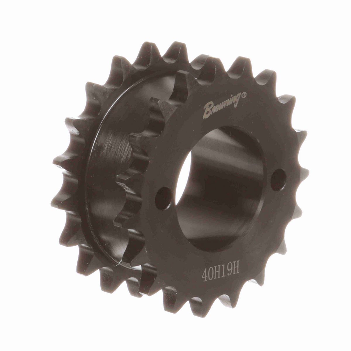 Browning Steel Bushed Bore Roller Chain Sprocket - DS40H19