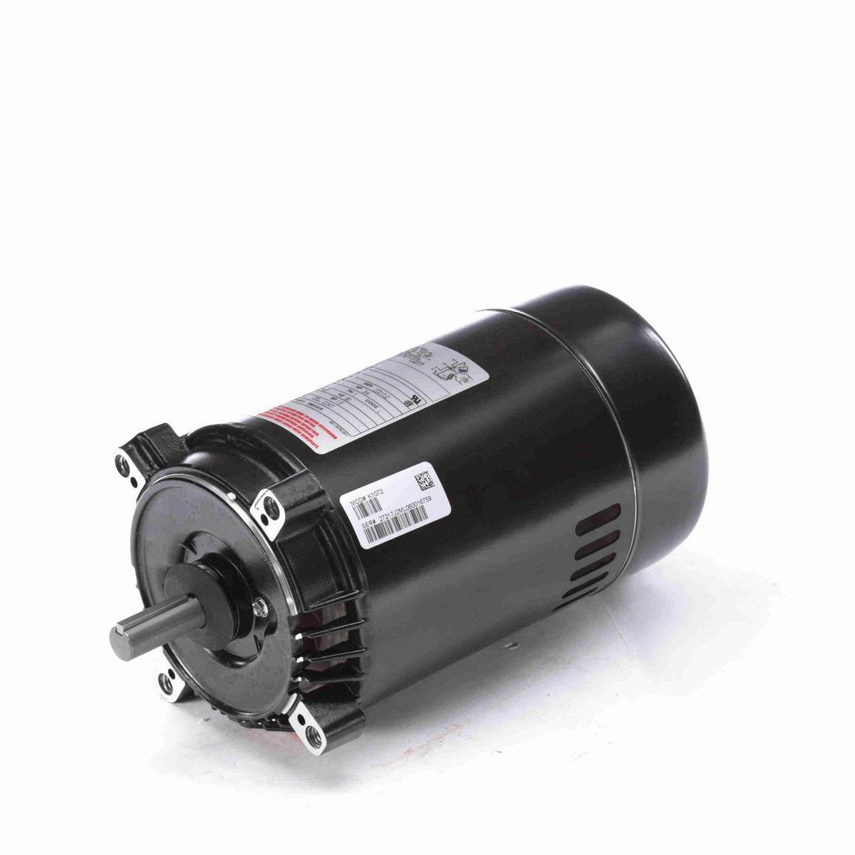 Century Jet Pump Motor, 3/4 HP, 1 Ph, 60 Hz, 230/115 V, 3600 RPM, 56C Frame, ODP - K1072