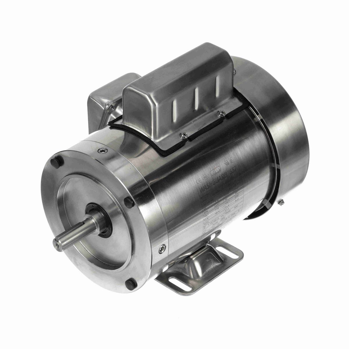 LEESON SST Duck™ General Purpose Motor, 1.50 HP, 1 Ph, 60 Hz, 115/230 V, 3600 RPM, 56C Frame, TEFC - 191480.00