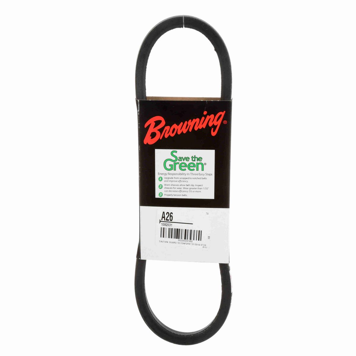 Browning Neoprene Wrapped Belt 95% Efficient - A26