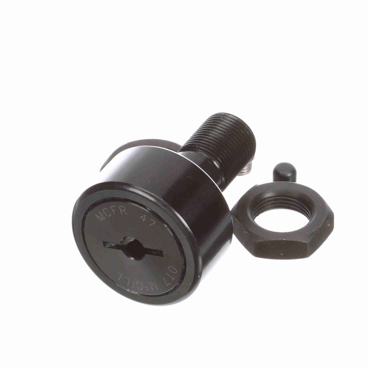 Опорный ролик с цапфой McGill CAMROL MCFR 47, бочкообразный, со шлицем под отвёртку, метрический