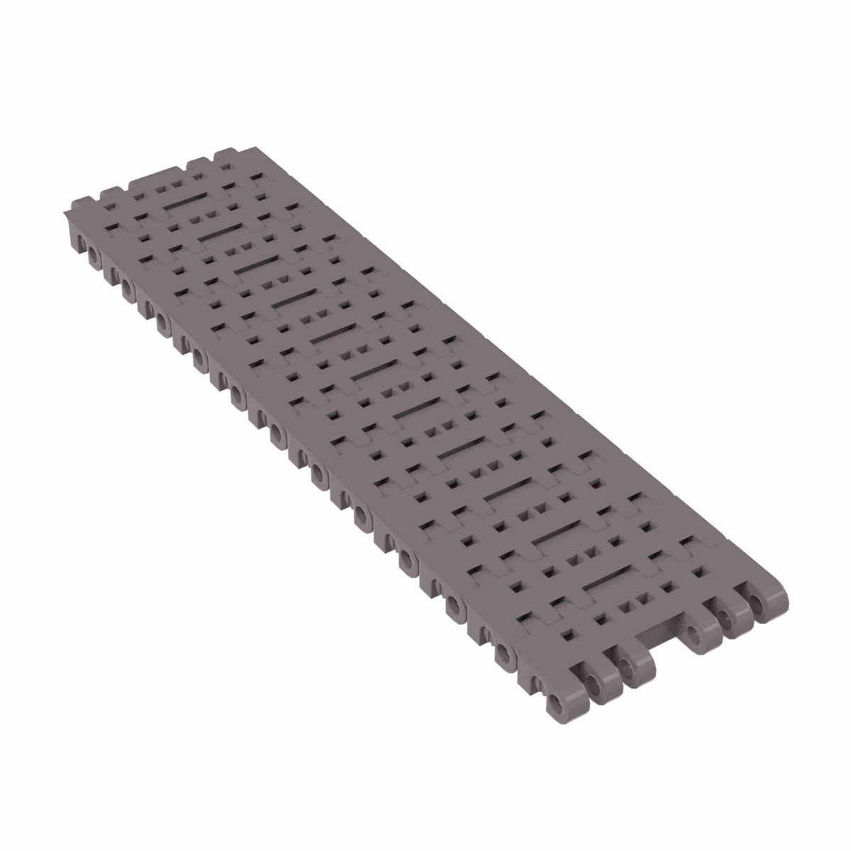 Rexnord 7706 Straight Running Flush Grid, Material: Brown High Performance, Width: 3.25in, Pitch: 1in - 81416341
