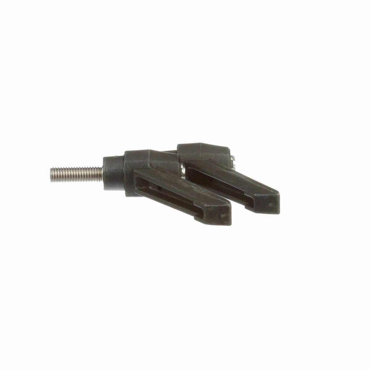 System Plast Ratchet Handle (Male); Thread: M10 x 1.5, Handle Length: 3.13-in Stud Length: 1.18-in, Color: Black - RH-30-BK-MSM10-30