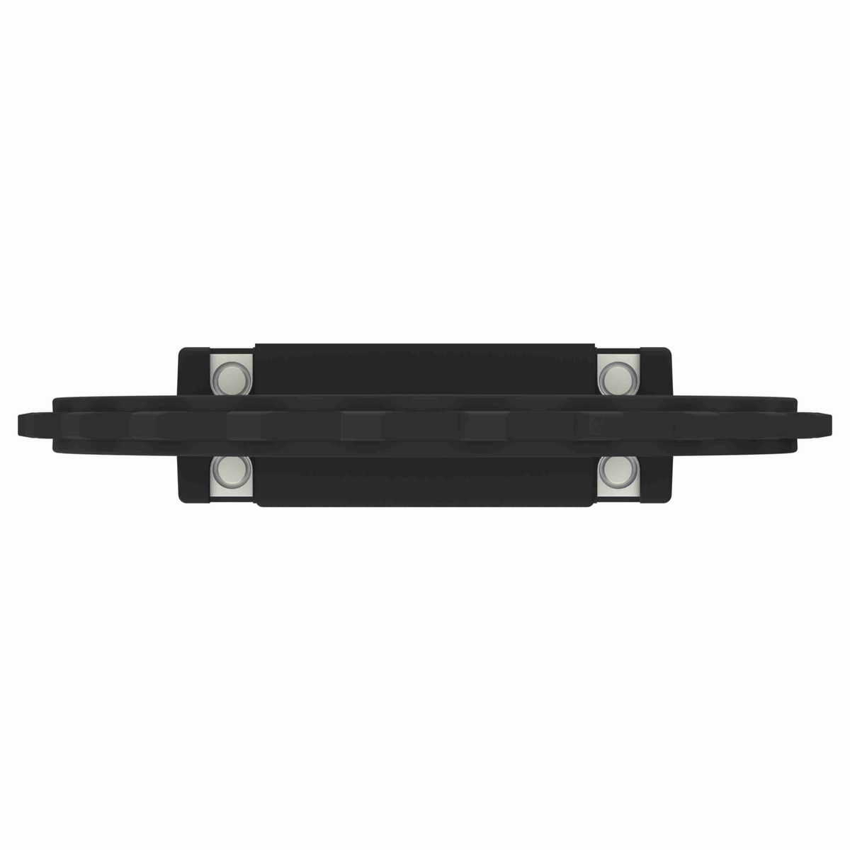 Rexnord 5930 Series Split Molded Nylon Sprocket with 24 Teeth and a 2-1/2in Square Bore - 614-92-1