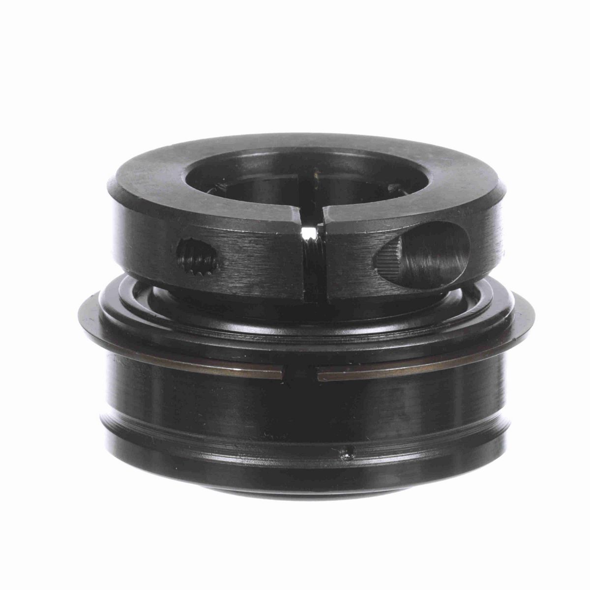Sealmaster Mounted Insert Only Ball Bearing - 52100 Bearing Steel, Black Oxided - Concentric Lock - ER-205TMC