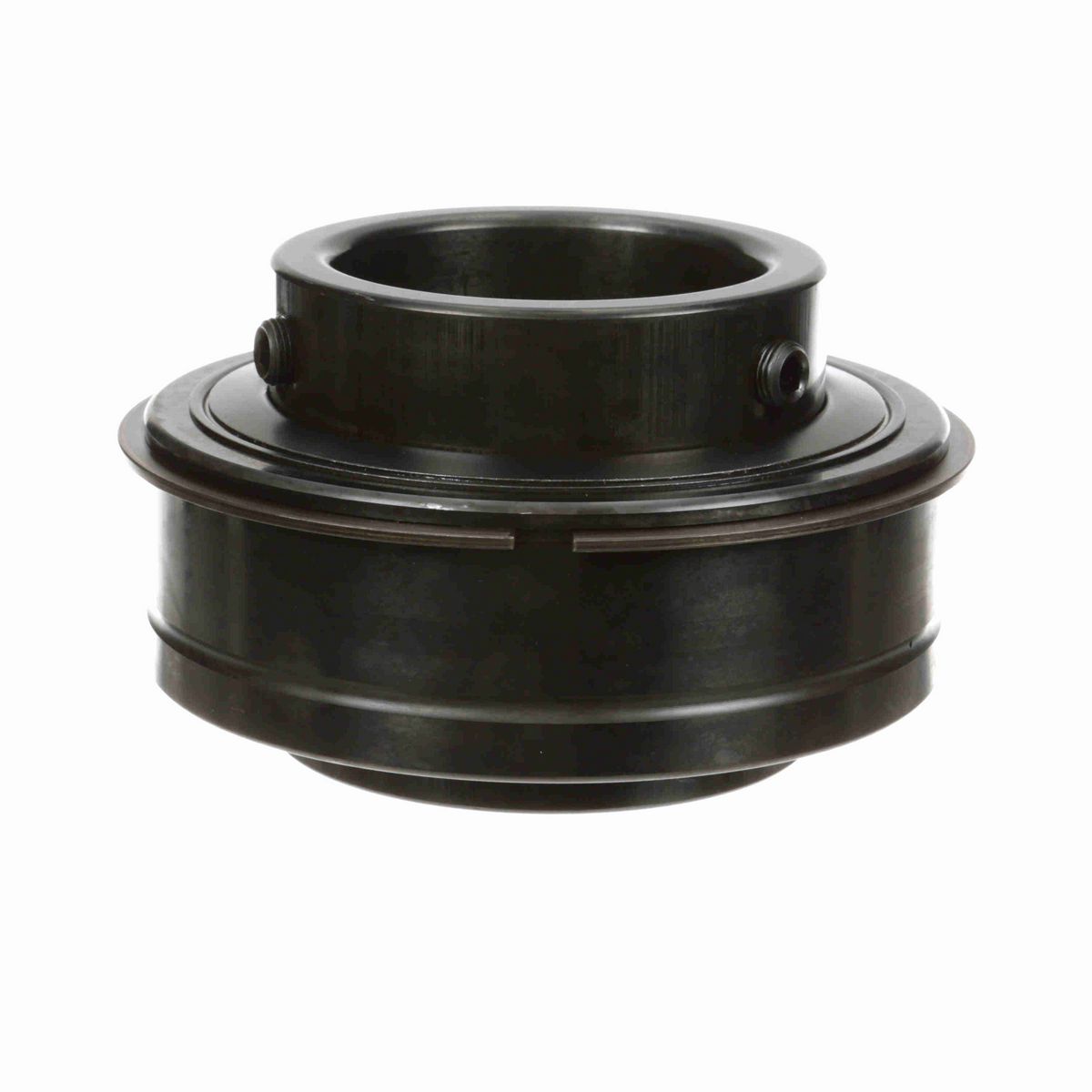 Sealmaster Mounted Insert Only Ball Bearing - 52100 Bearing Steel, Black Oxided - Setscrew Lock - ER-64