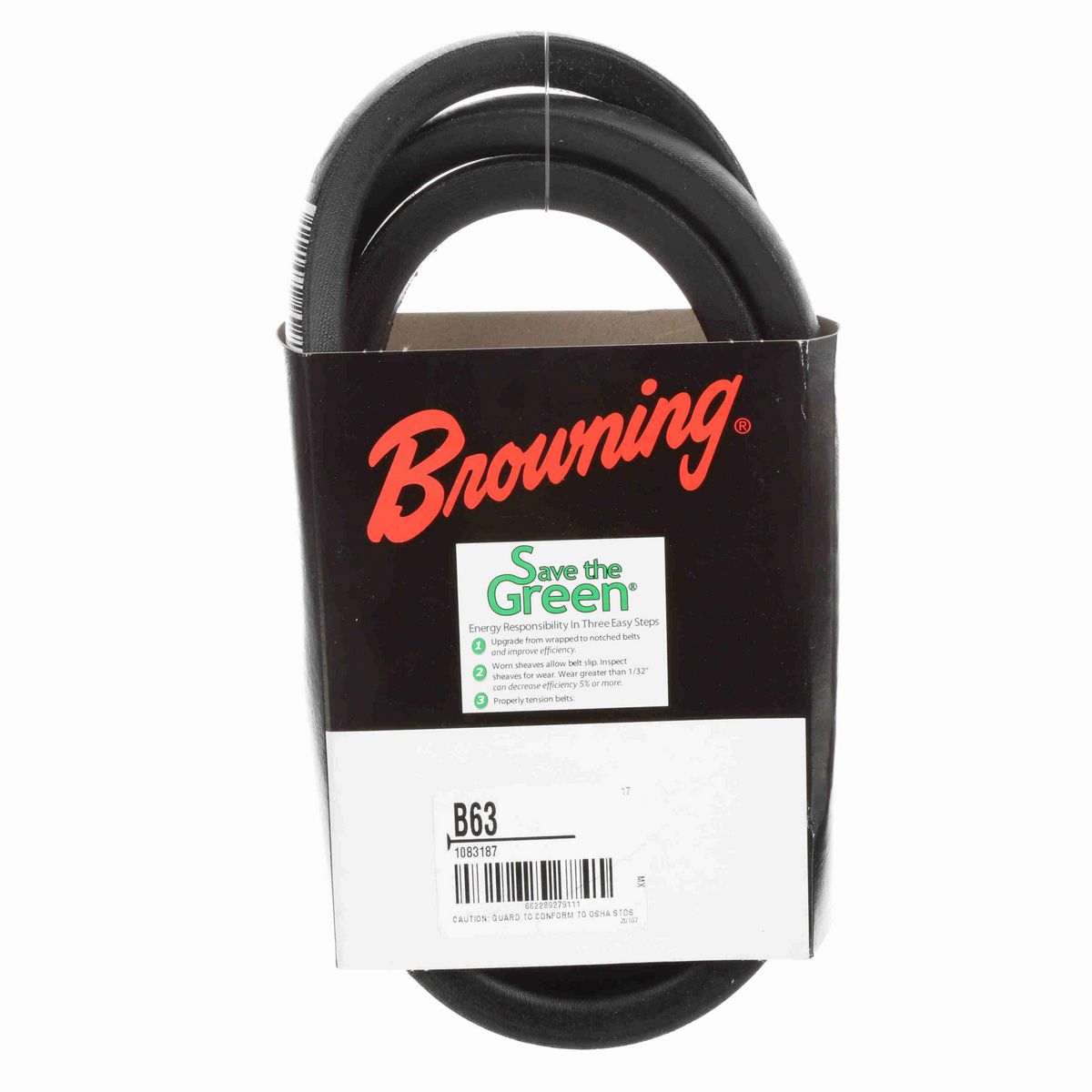 Browning Neoprene Wrapped Belt 95% Efficient - B63