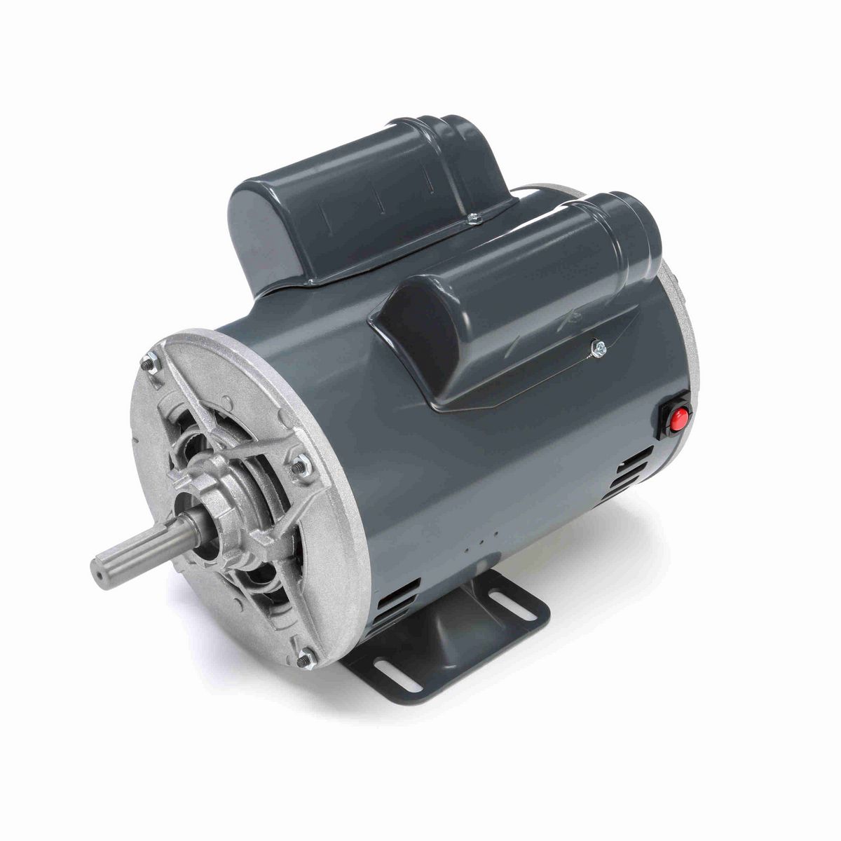LEESON General Purpose Motor, 0.75 HP, 1 Ph, 60 Hz, 115/208-230 V, 1800 RPM, 56 Frame, DP - C177A