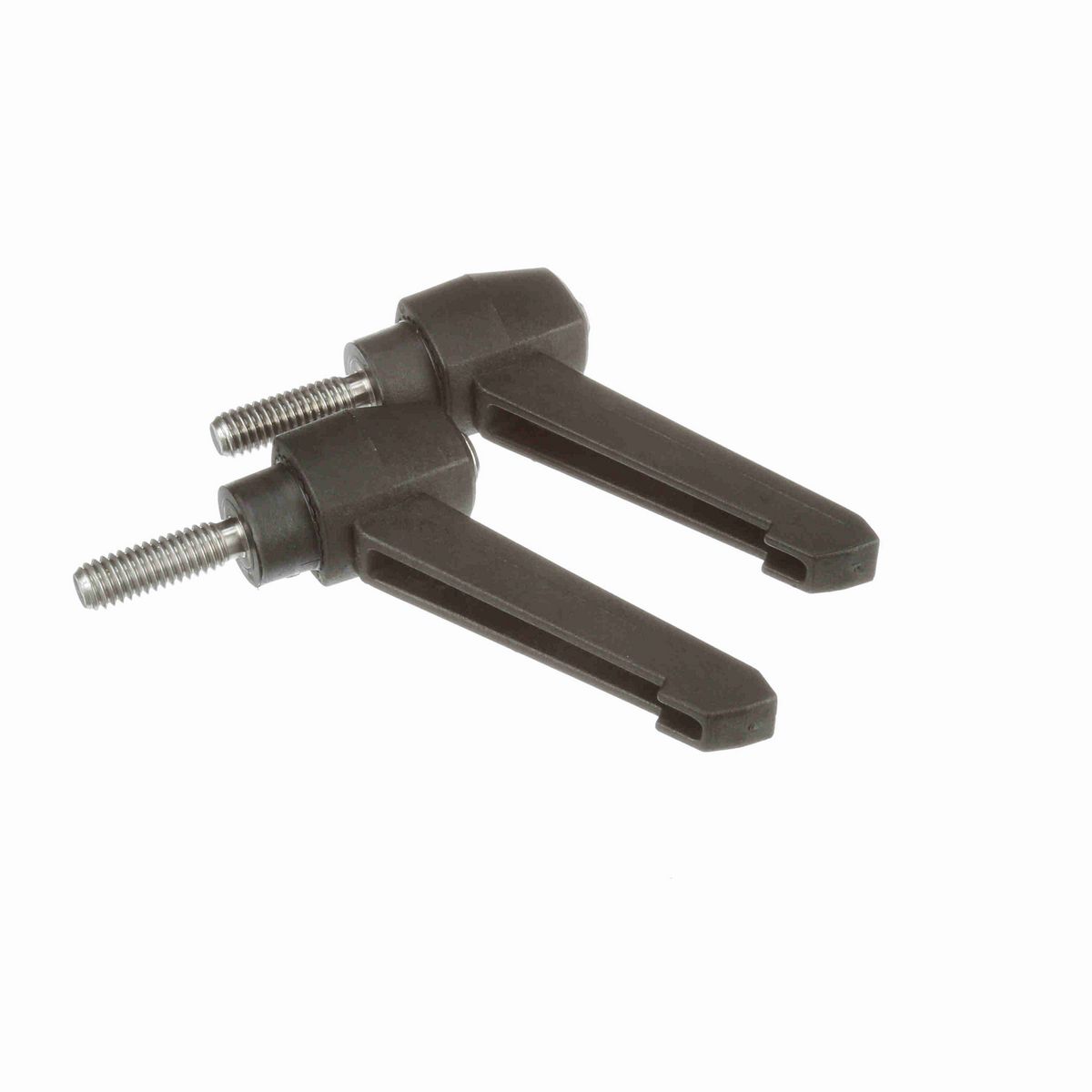 System Plast Ratchet Handle (Male); Thread: 3/8-16, Handle Length: 3.13-in Stud Length: 1.18-in, Color: Black - RH-30-BK-MS3816-30