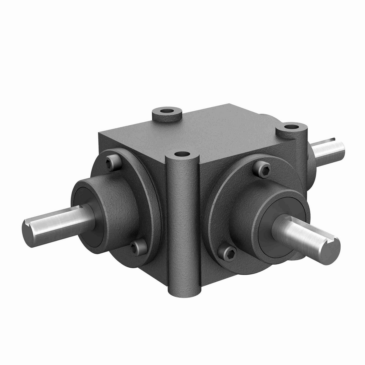 Hub City Bevel Gear Drives Cast Iron Bevel Reducer - M2 2/1 G ST