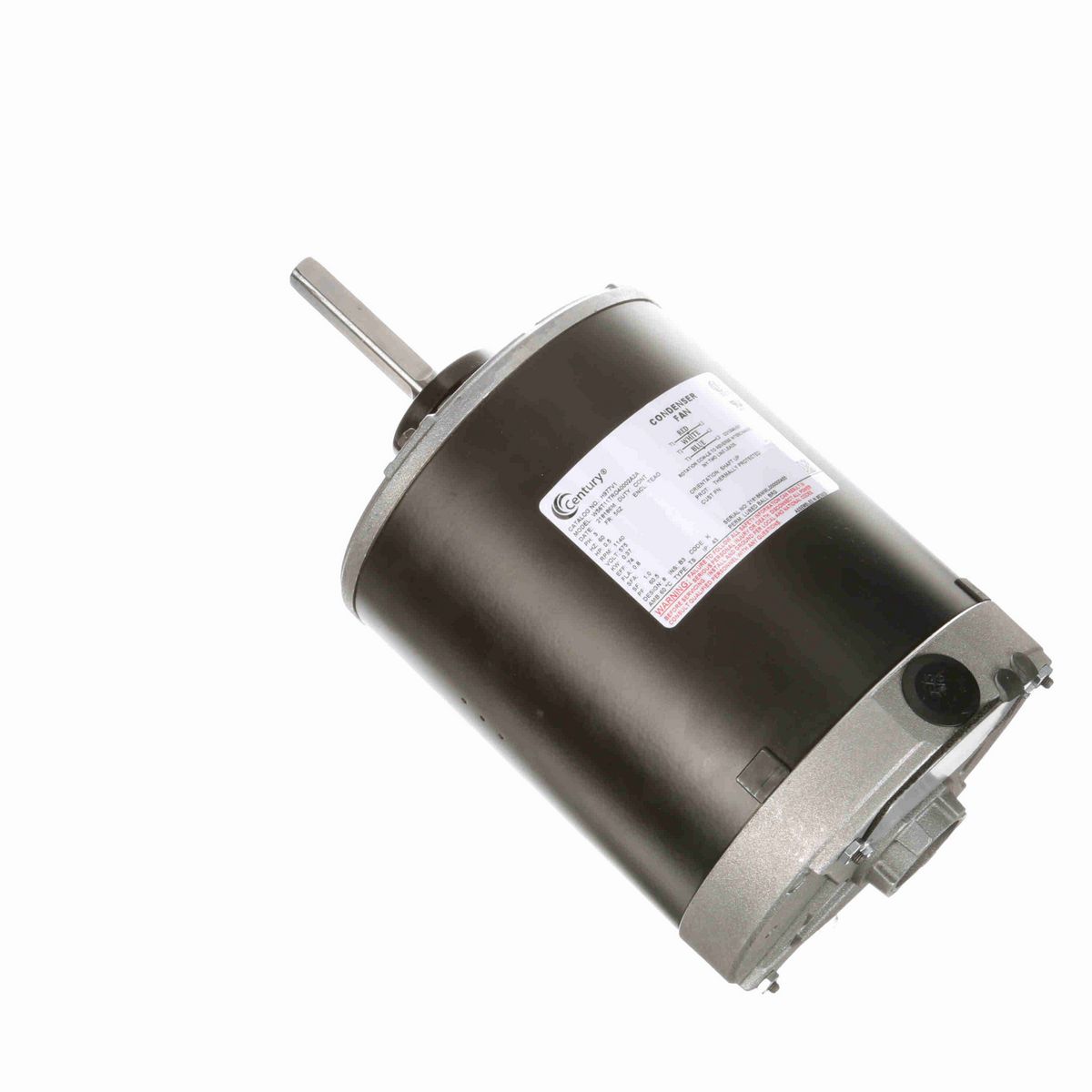 Century Condenser Fan Motor, 0.5 HP, 3 Ph, 60 Hz, 575 V, 1200 RPM, 56Y Frame, TEAO - H977V1