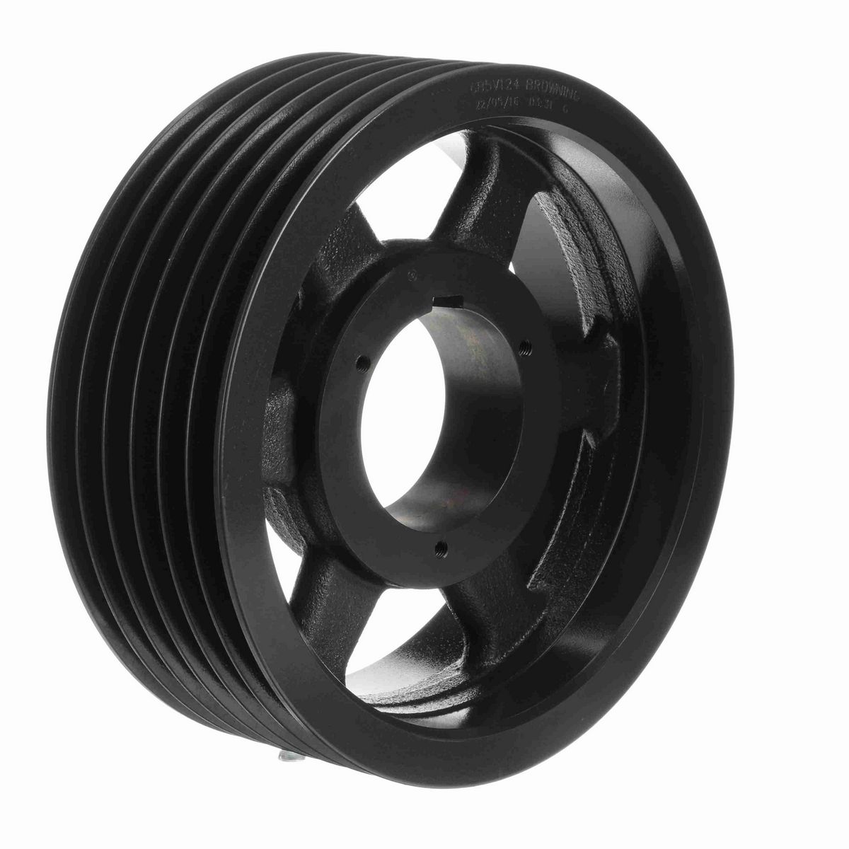 Browning 6 Groove Cast Iron Bushed Bore Multiple Sheave - 6B5V124