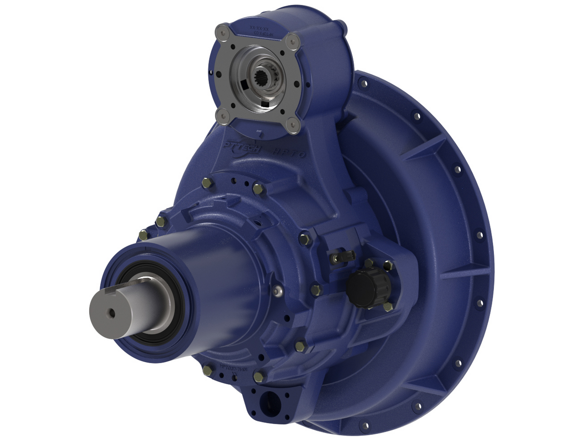 PT Tech HPTO35VG, SAE#0, PTO Clutch with 2 Pump Pads Timken HPTO35S0-2 Pump Pads