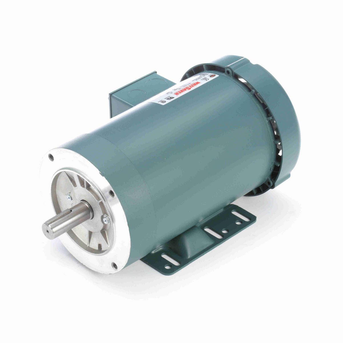 LEESON General Purpose Motor, 3 HP, 3 Ph, 60 Hz, 230/460 V, 3600 RPM, 145TC Frame, TEFC - 121929.00