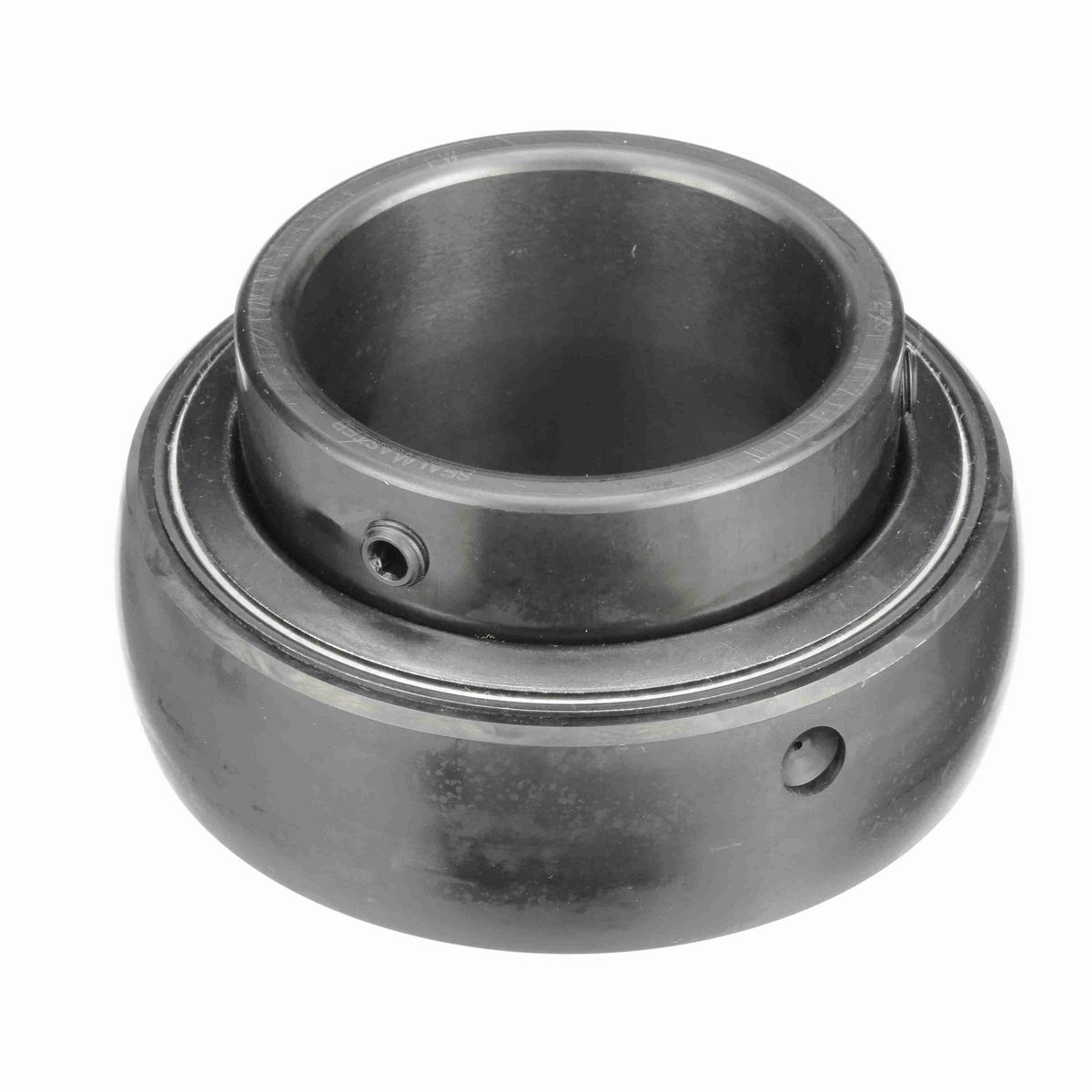 Sealmaster Mounted Insert Only Ball Bearing - 52100 Bearing Steel, Black Oxided - Setscrew Lock - 2-33
