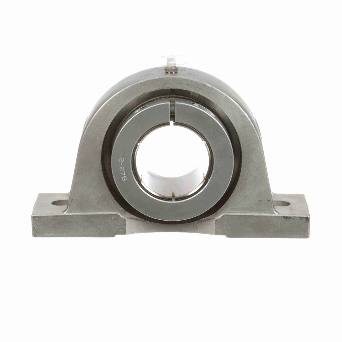 Sealmaster Mounted Stainless Steel Two Bolt Pillow Block Ball Bearing - 52100 Bearing Steel, Phosphorus Nickel Coated - Concentric Lock - Corrosion Resistant - CRPS-PN39T