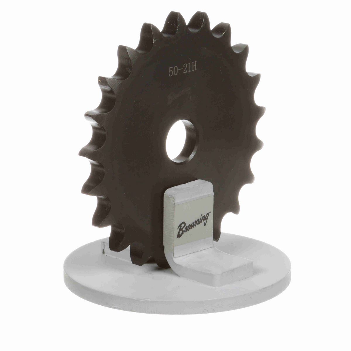 Browning Steel Minimum Plain Bore Roller Chain Sprocket - 50A21