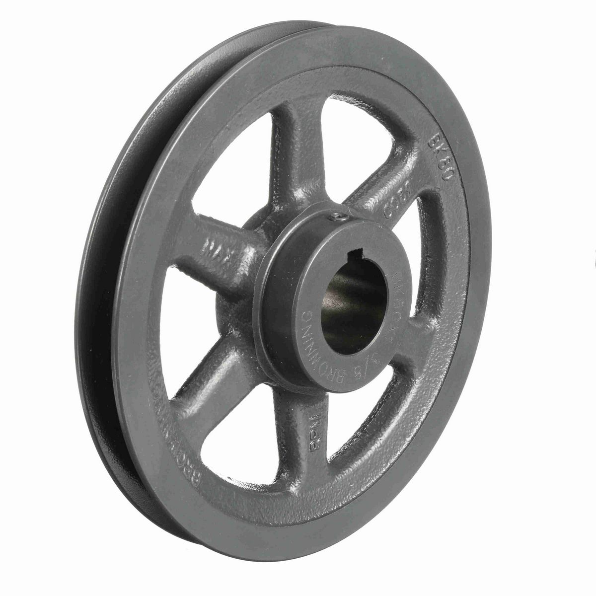 Browning 1 Groove Cast Iron FHP - Finished Bore Sheave - BK80X 1 3/8