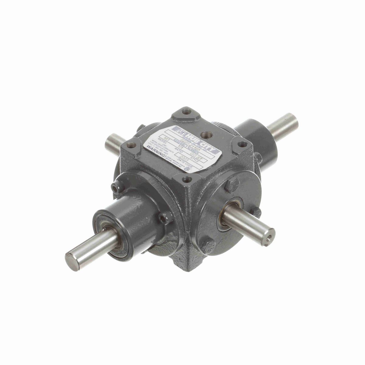 Hub City Bevel Gear Drives Cast Iron Bevel Reducer - M3 1/1 GG ST