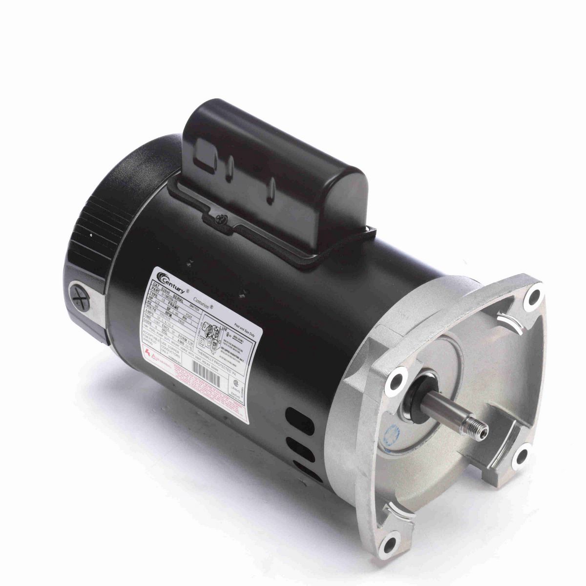 Century Pool Pump Motor, 1/2 HP, 1 Ph, 60 Hz, 230/115 V, 3600 RPM, P56Y Frame, DP - B2846
