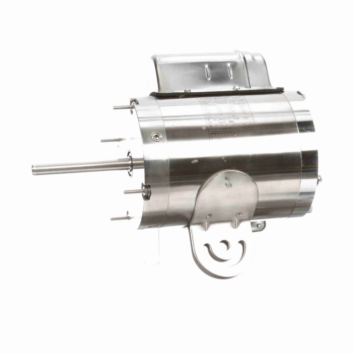 LEESON Pedestal Fan Motor, 0.25 HP, 1 Ph, 60 Hz, 115/230 V, 1800 RPM, 48YZ Frame, TEAO - 191543.00
