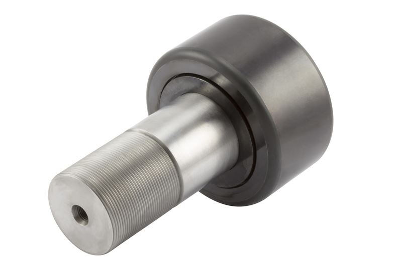 Игольчатый опорный ролик с цапфой RBC CH192LW, бочкообразный, повышенной грузоподъемности, с уплотнением, с шестигранным отверстием