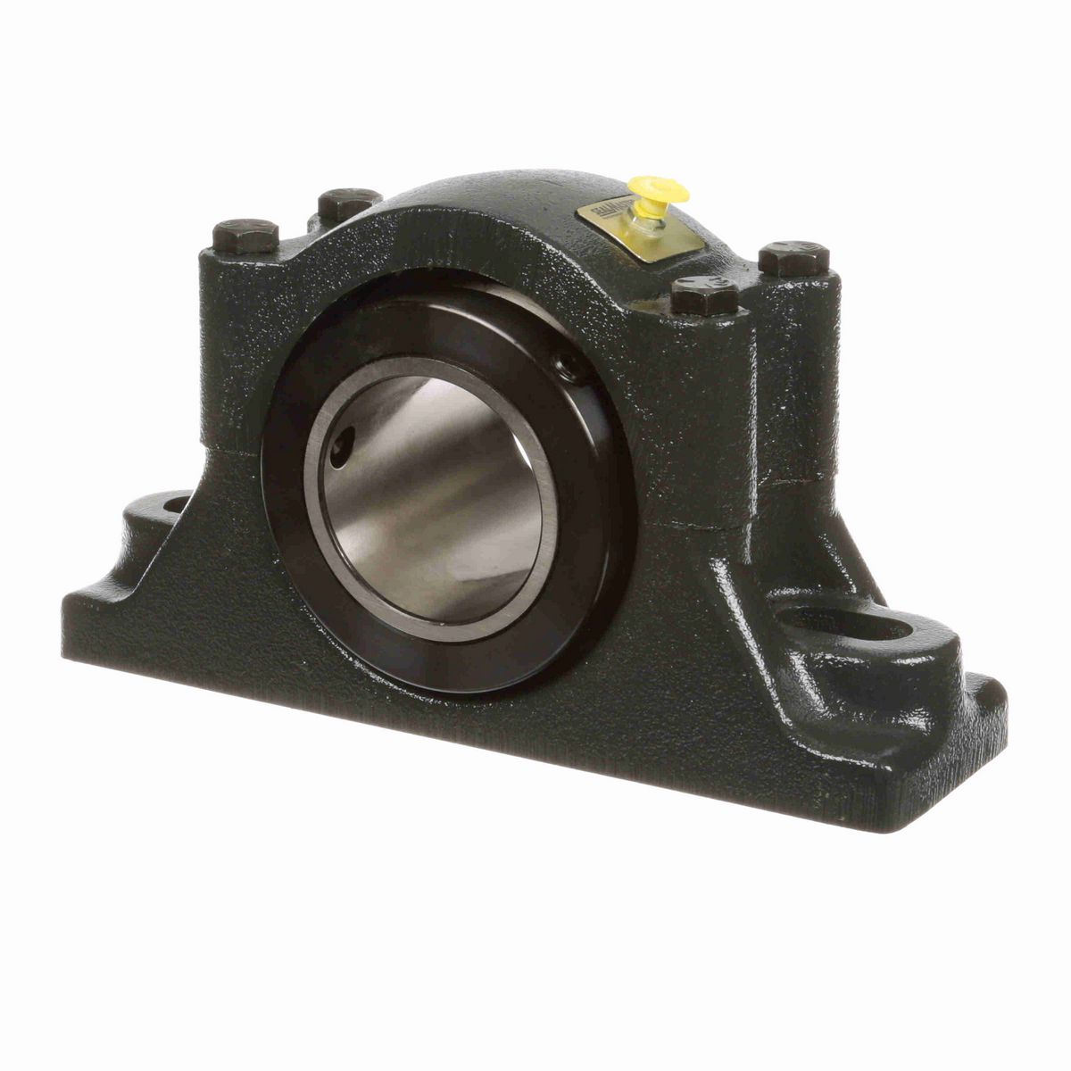 Sealmaster Mounted Cast Iron Two Bolt Pillow Block Tapered Roller - 52100 Bearing Steel - Double Collar Mount Lock - High Temperature - ERPB 215-N2