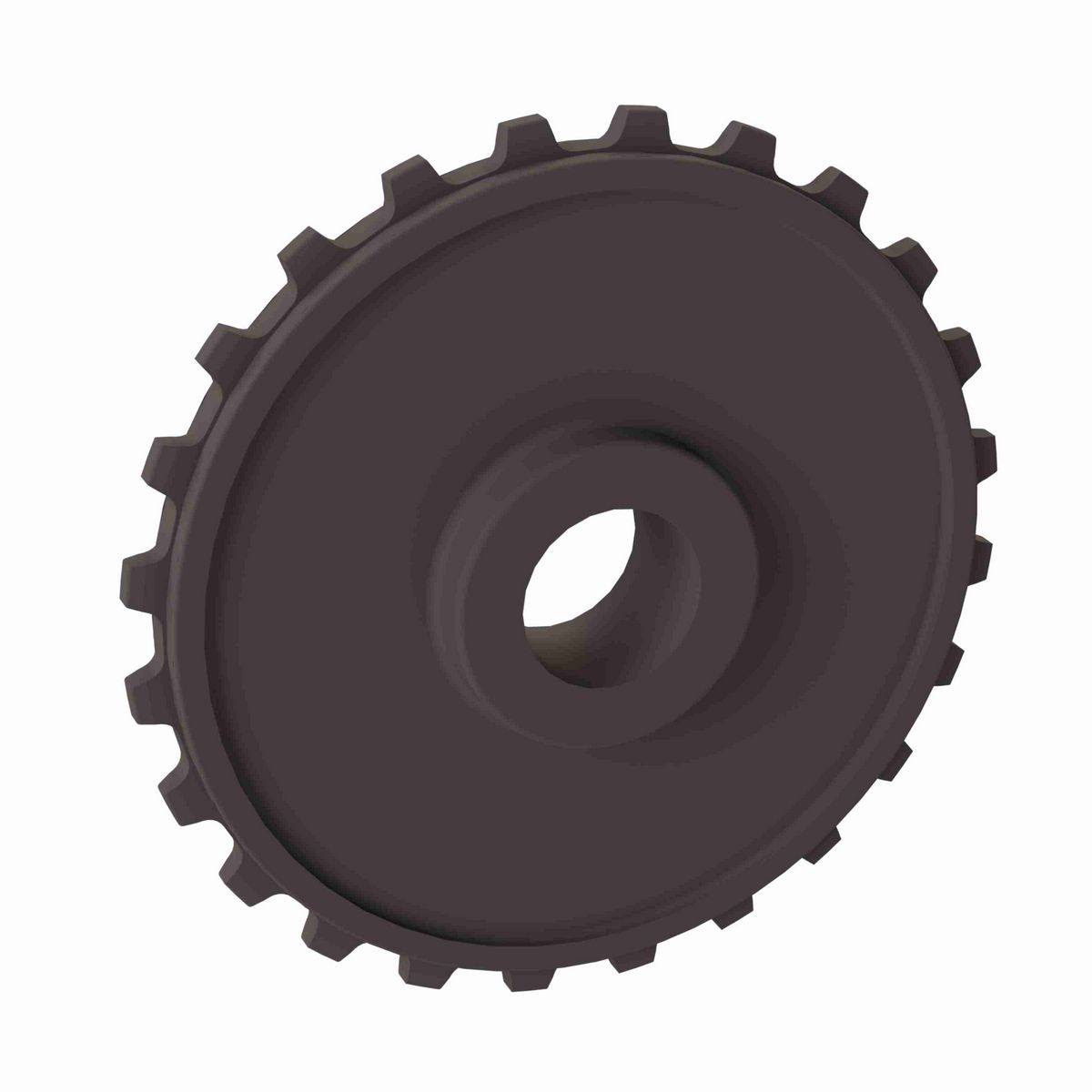 Rexnord 5930 Series Solid One Piece Molded Acetal Sprocket with 24 Teeth and 30mm Round Idler Bore - 10333739