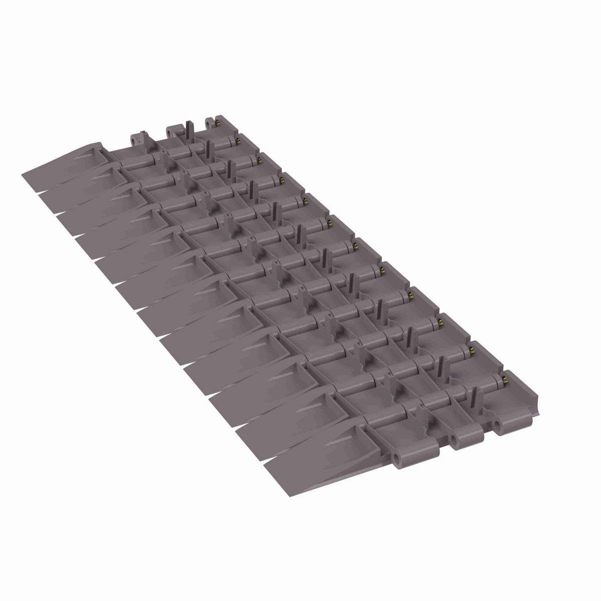 Rexnord 5705DTS Straight Running DTS®, Material: Brown High Performance, Width: 4.5in, Pitch: 1.5in - 81421371