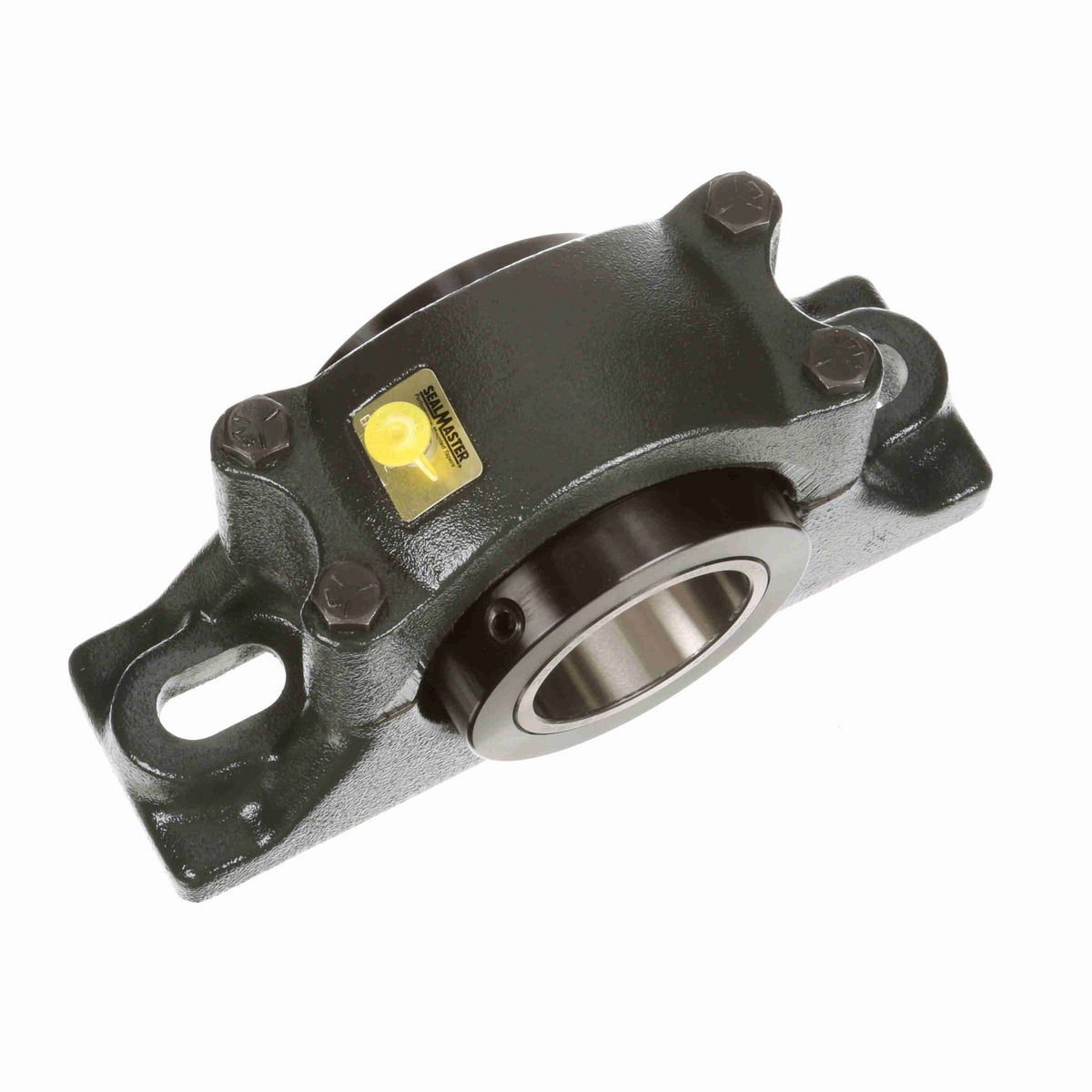 Sealmaster Mounted Cast Iron Two Bolt Pillow Block Tapered Roller - 52100 Bearing Steel - Double Collar Mount Lock - ERPB 215-2