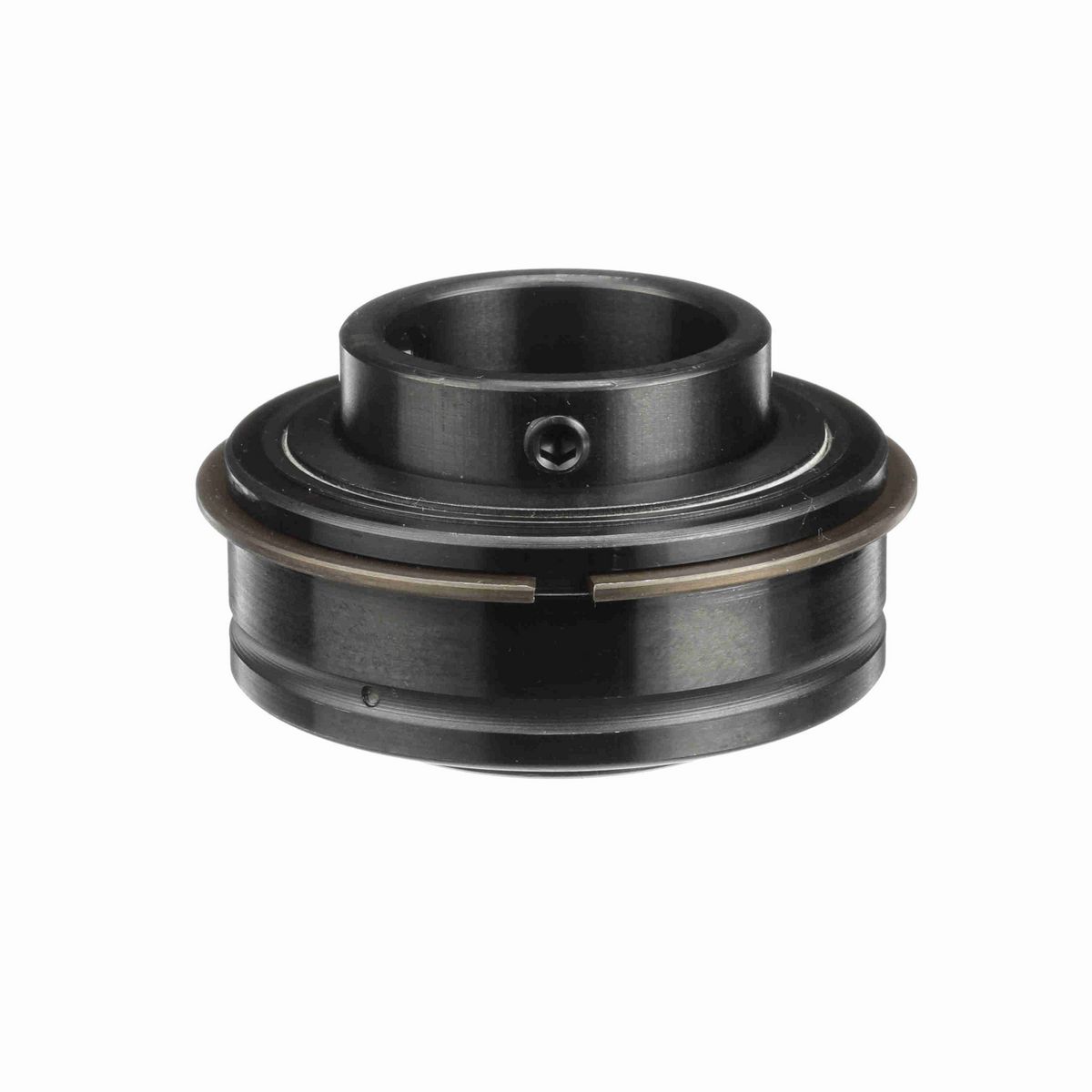 Sealmaster Mounted Insert Only Ball Bearing - 52100 Bearing Steel, Black Oxided - Setscrew Lock - ER-20R